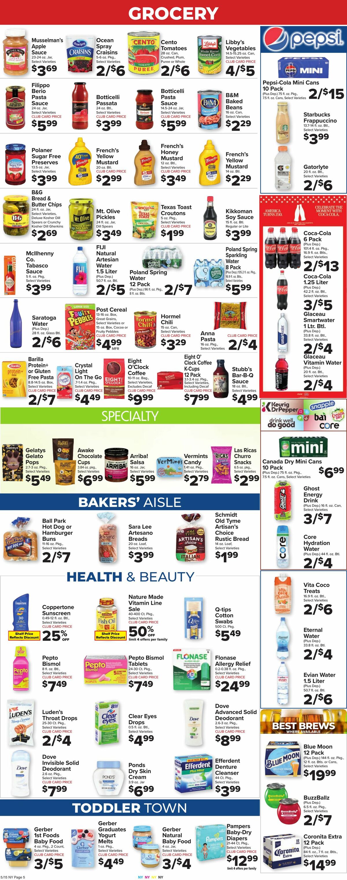 Food Town Weekly Ad from May 15
