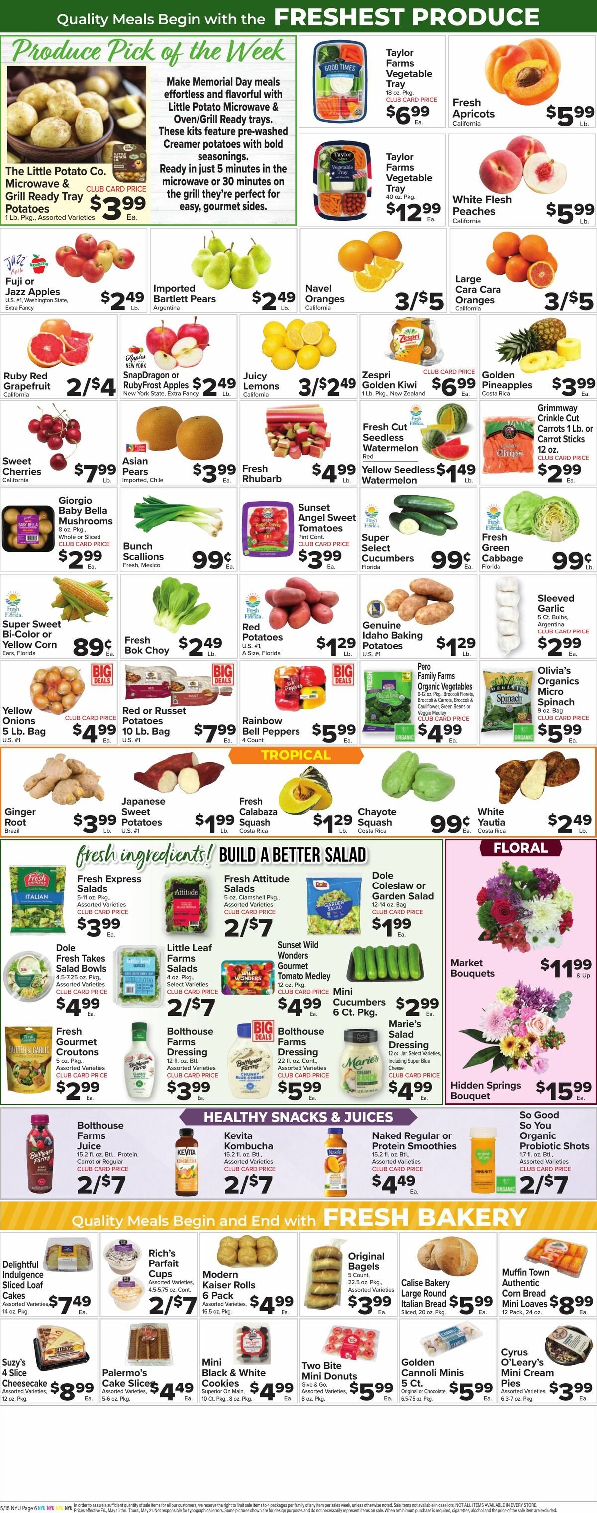 Food Town Weekly Ad from May 15