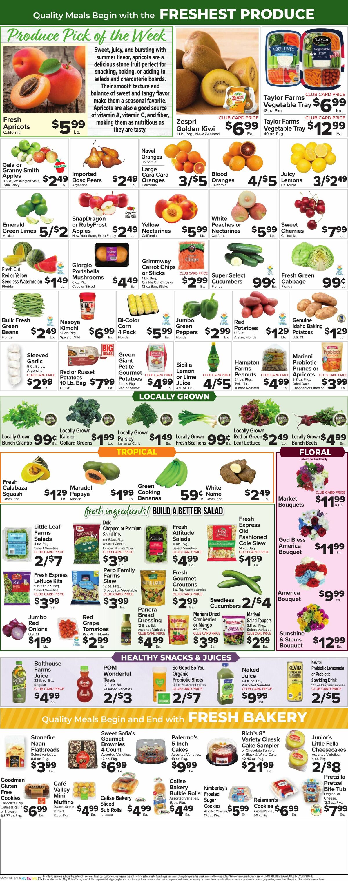 Food Town Weekly Ad from May 22
