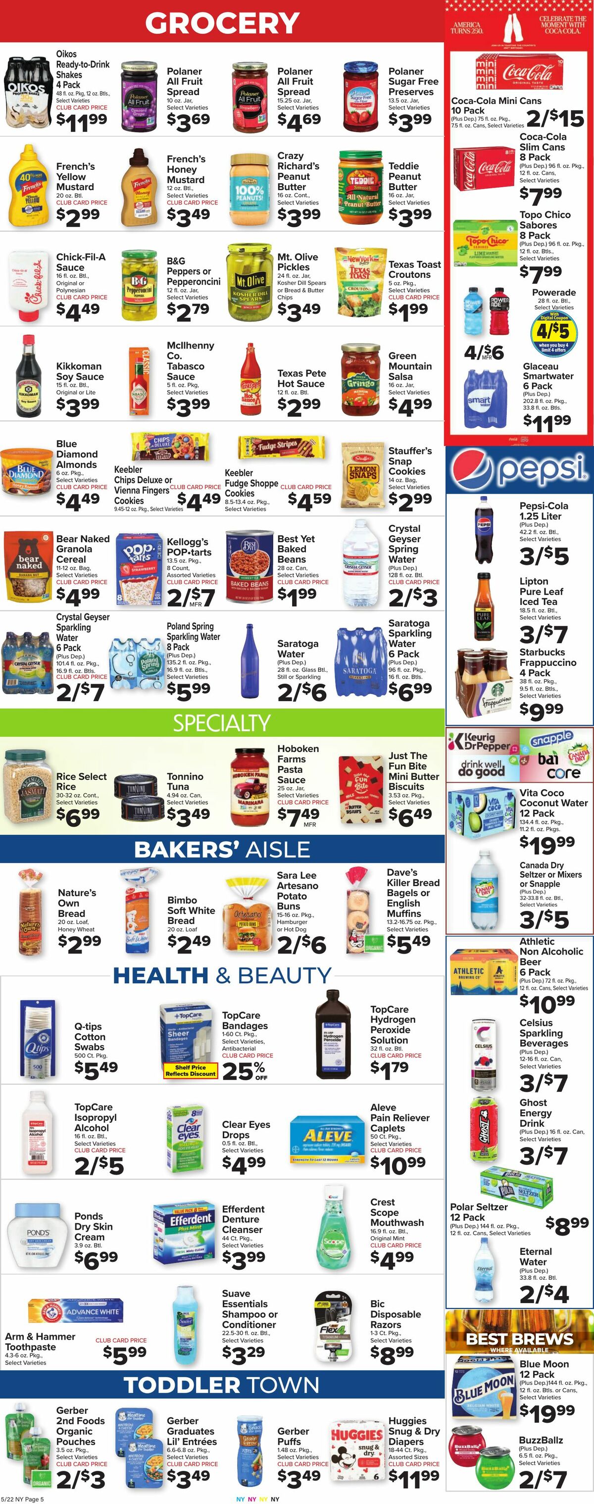 Food Town Weekly Ad from May 22