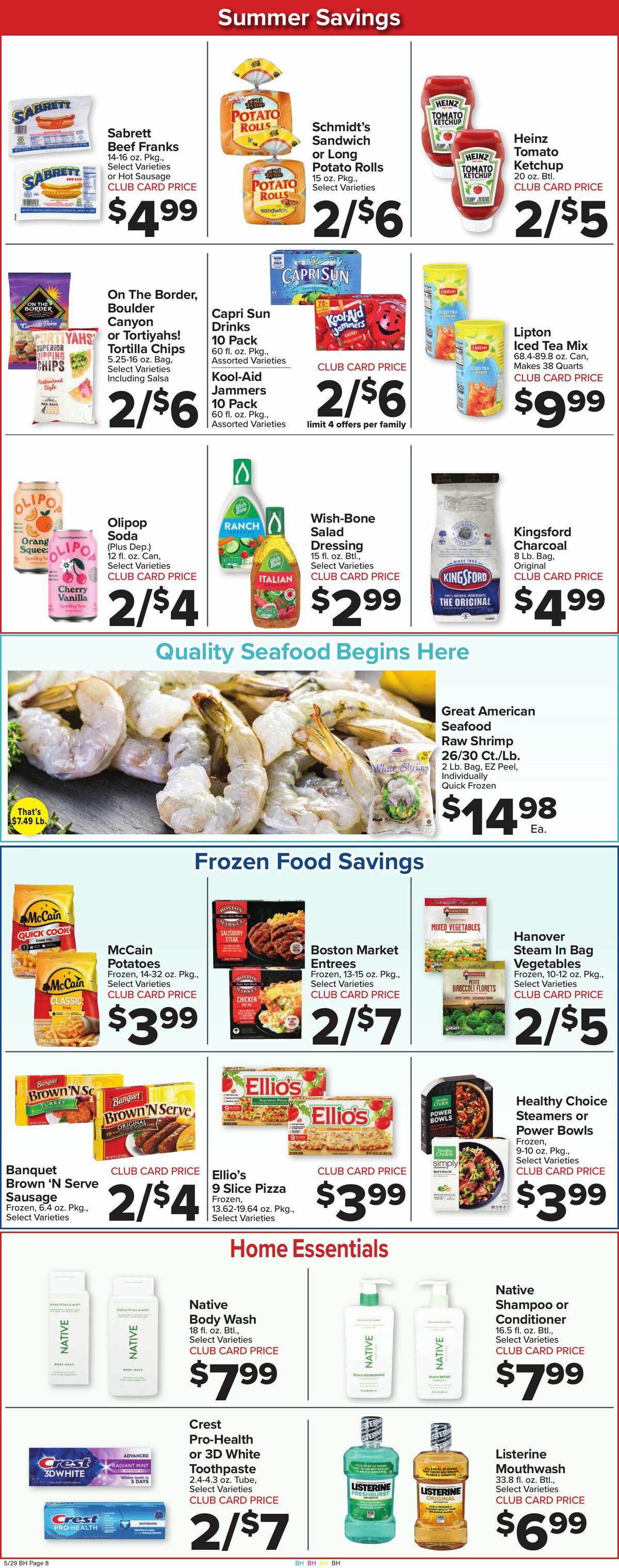 Food Town Weekly Ad from May 29