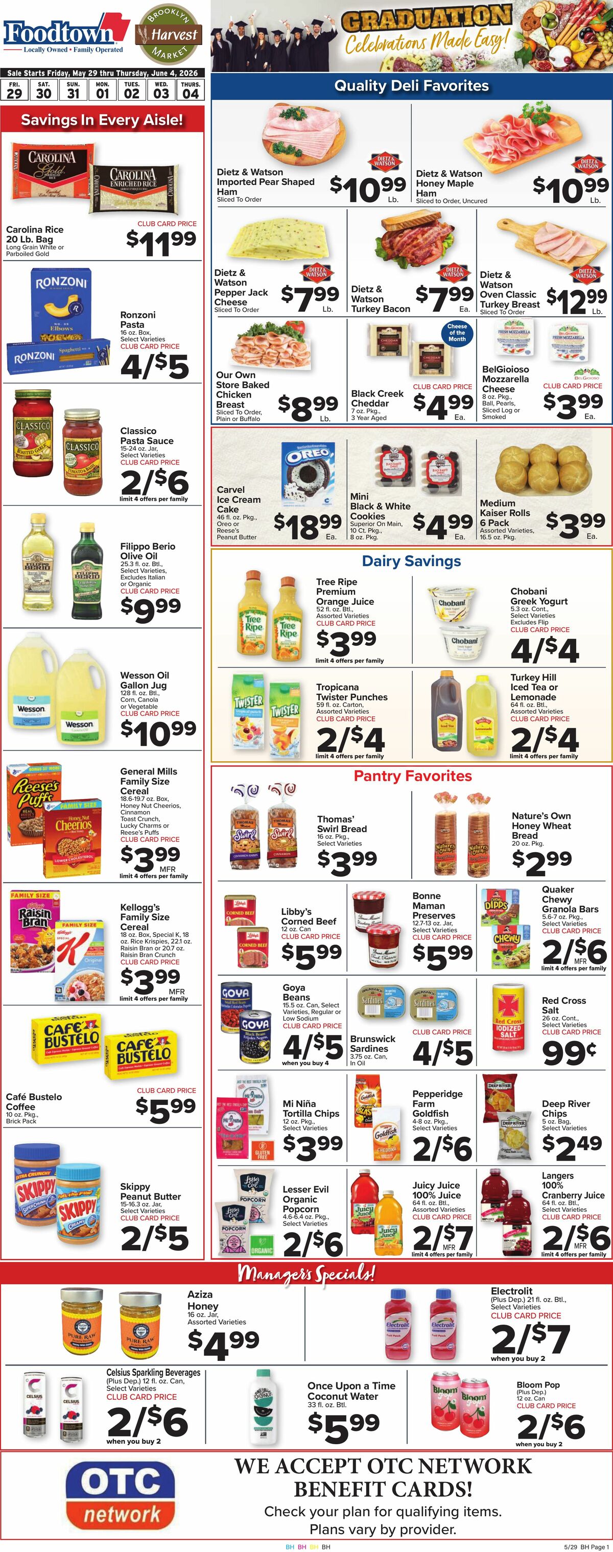 Food Town Weekly Ad from May 29
