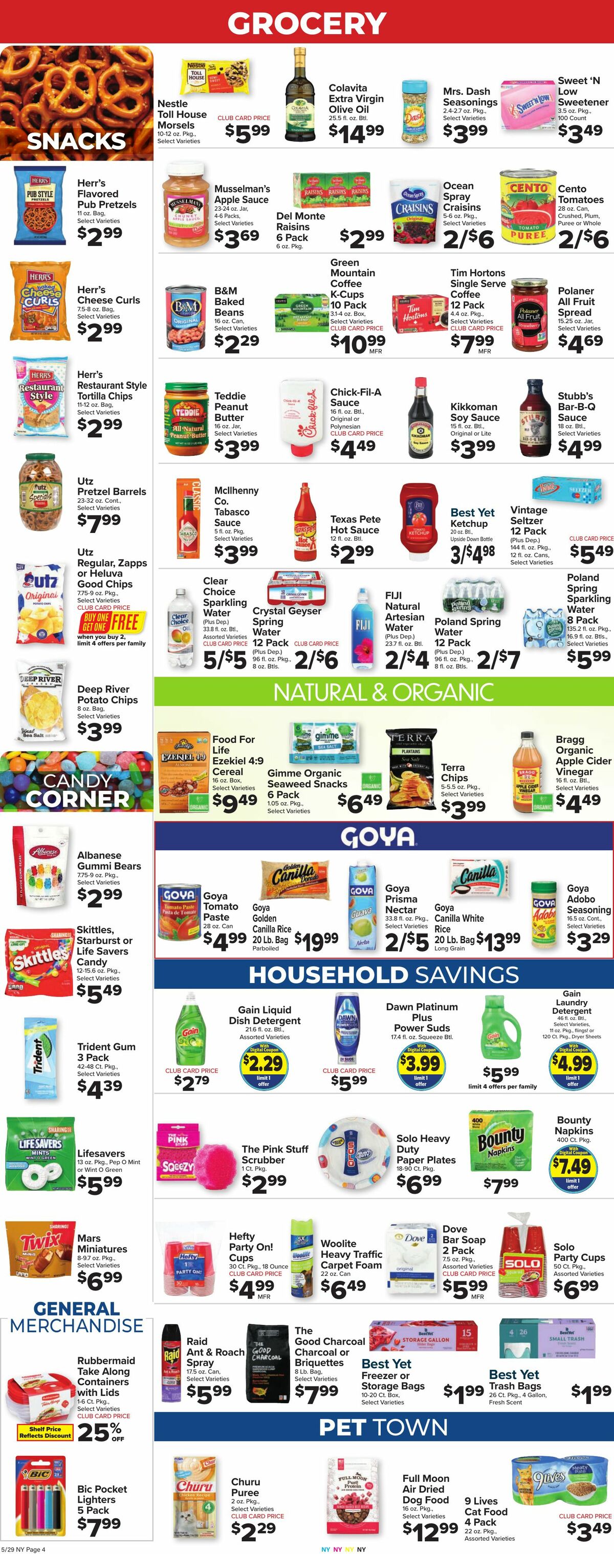 Food Town Weekly Ad from May 29