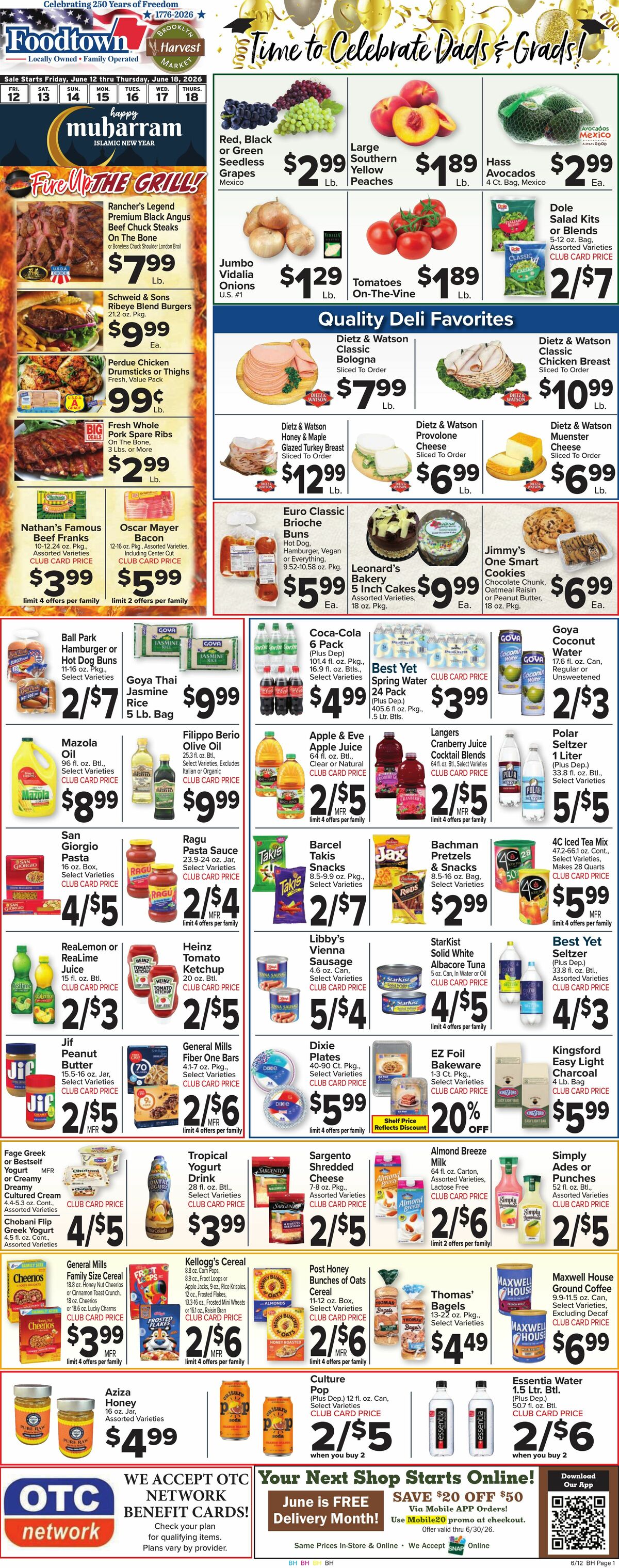 Food Town Weekly Ad from June 12