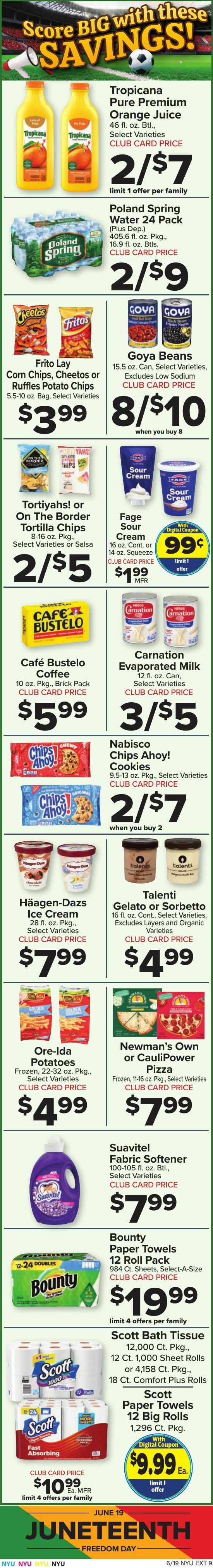 Food Town Weekly Ad from June 19