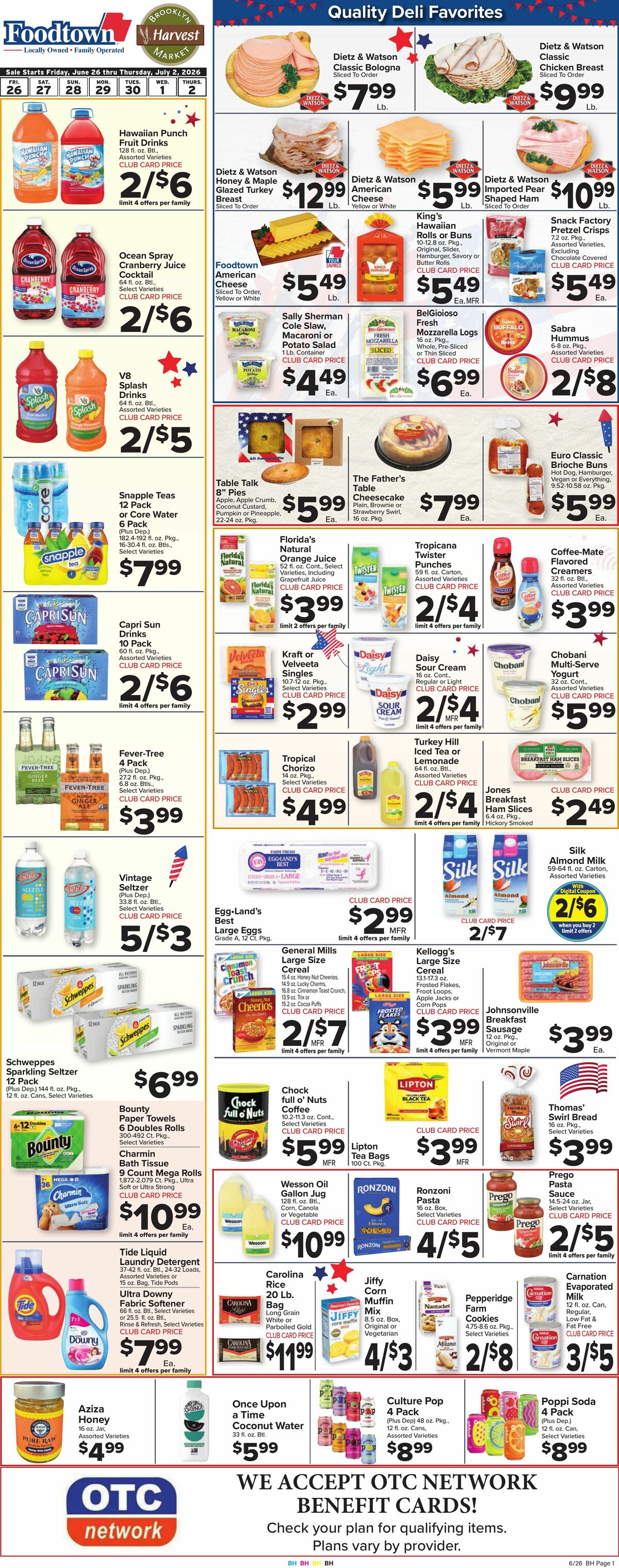 Food Town Weekly Ad from June 26