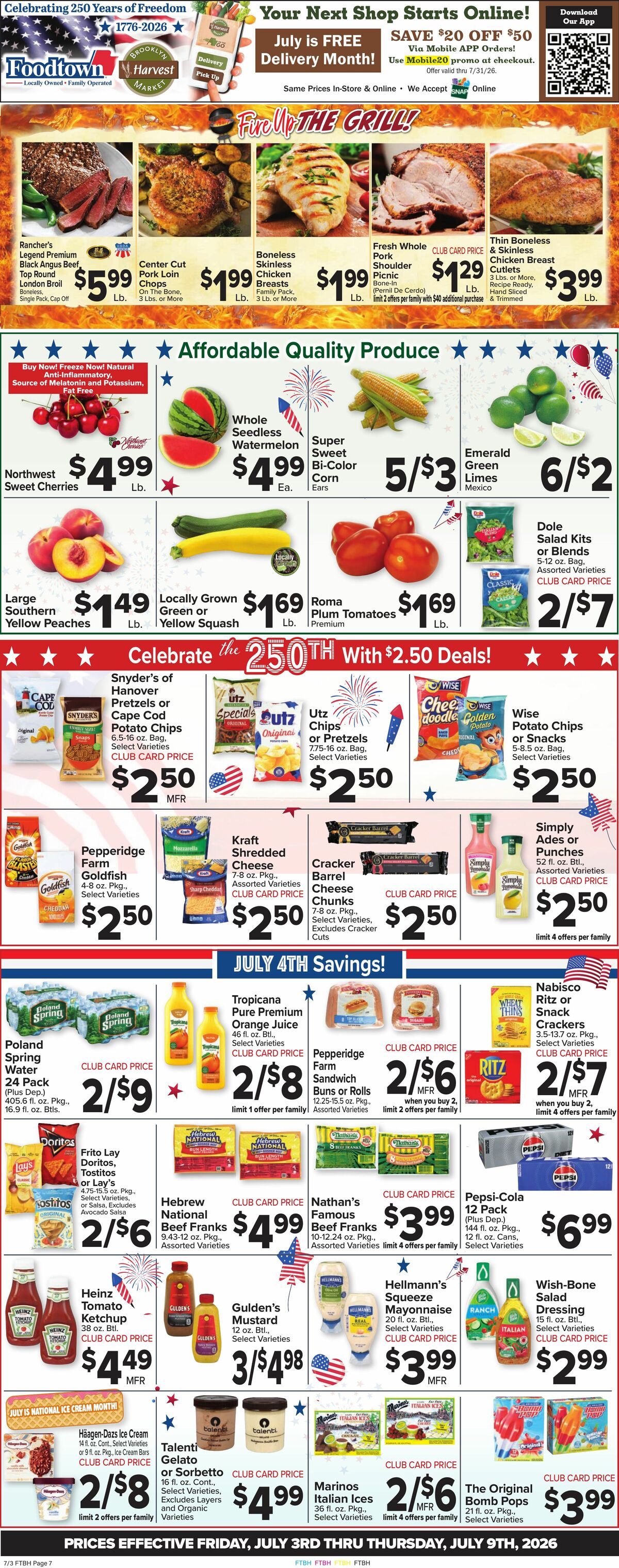 Food Town Weekly Ad from July 3