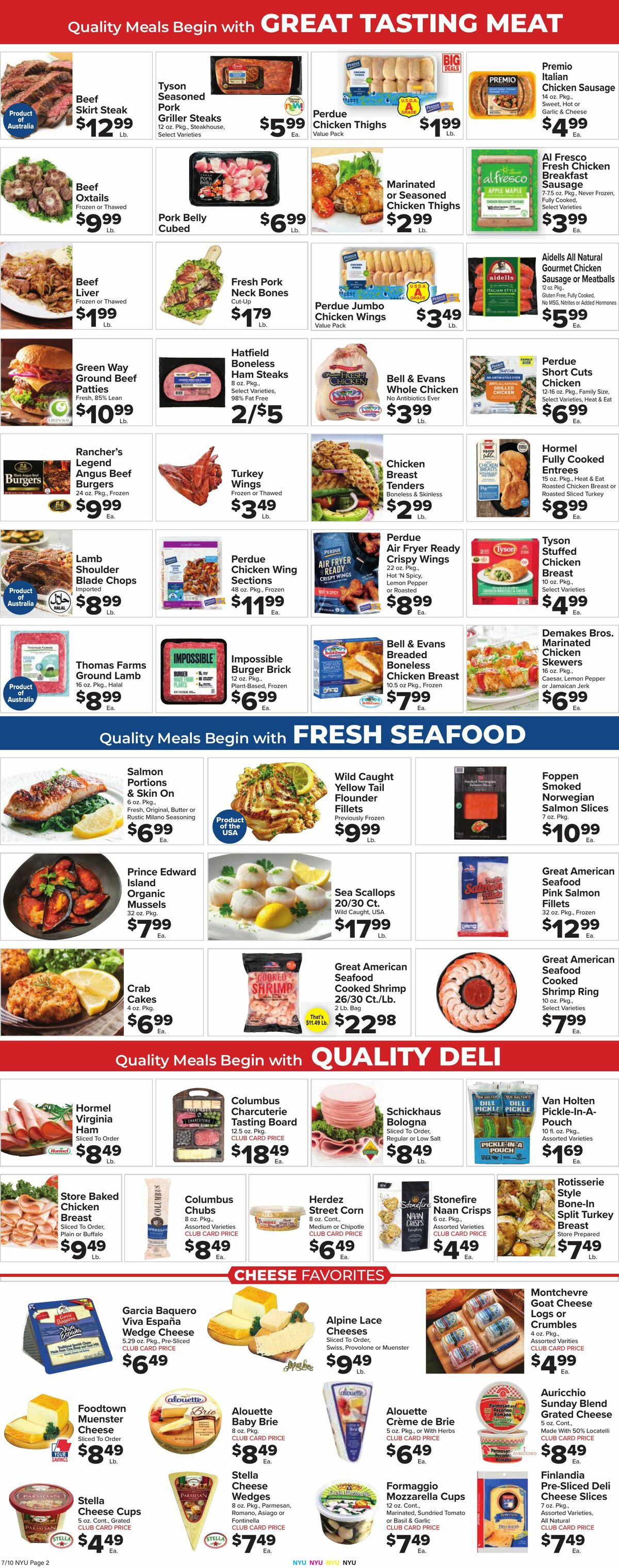 Food Town Weekly Ad from July 10