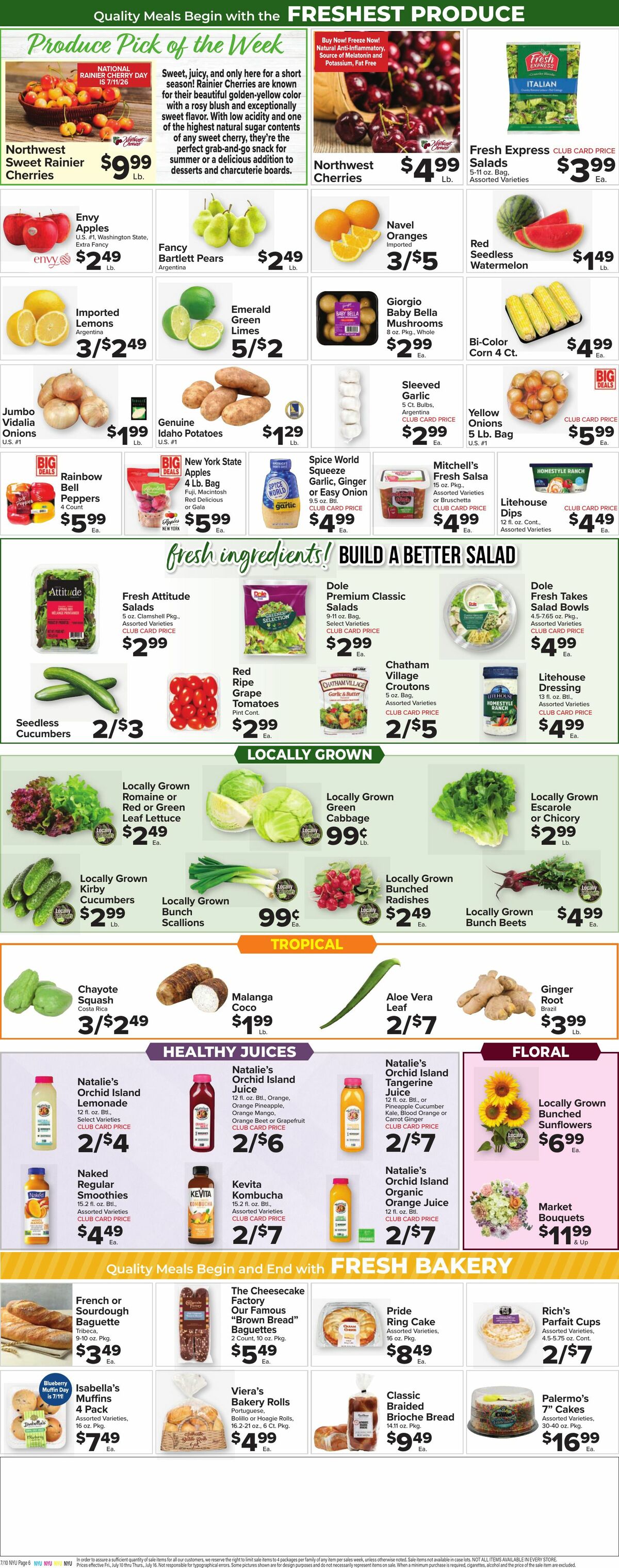Food Town Weekly Ad from July 17