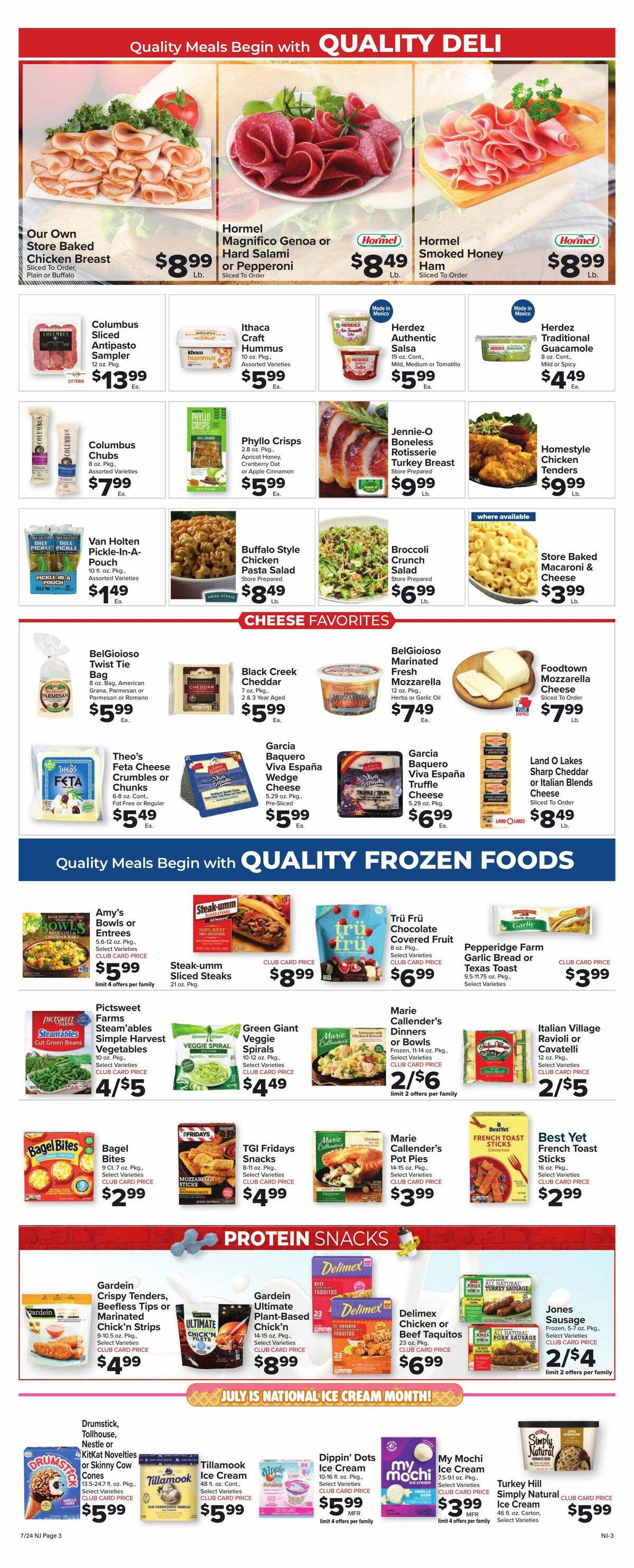 Food Town Weekly Ad from July 24