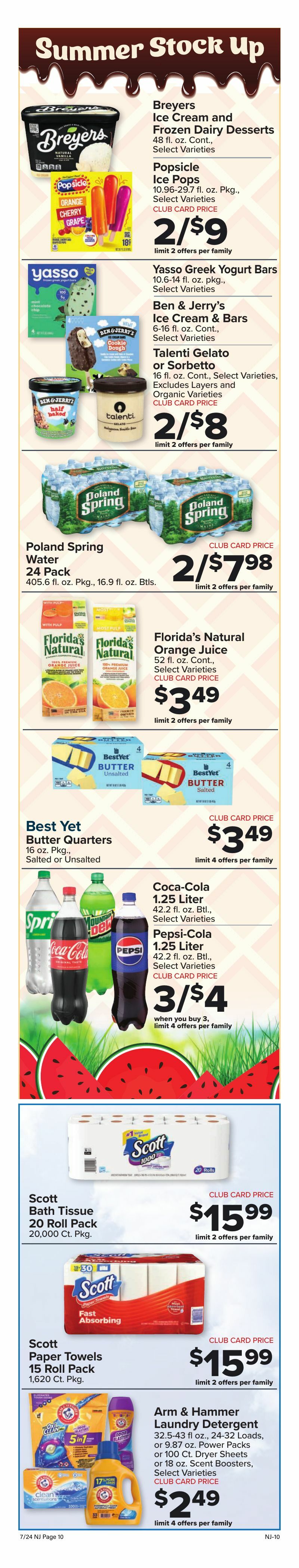 Food Town Weekly Ad from July 24