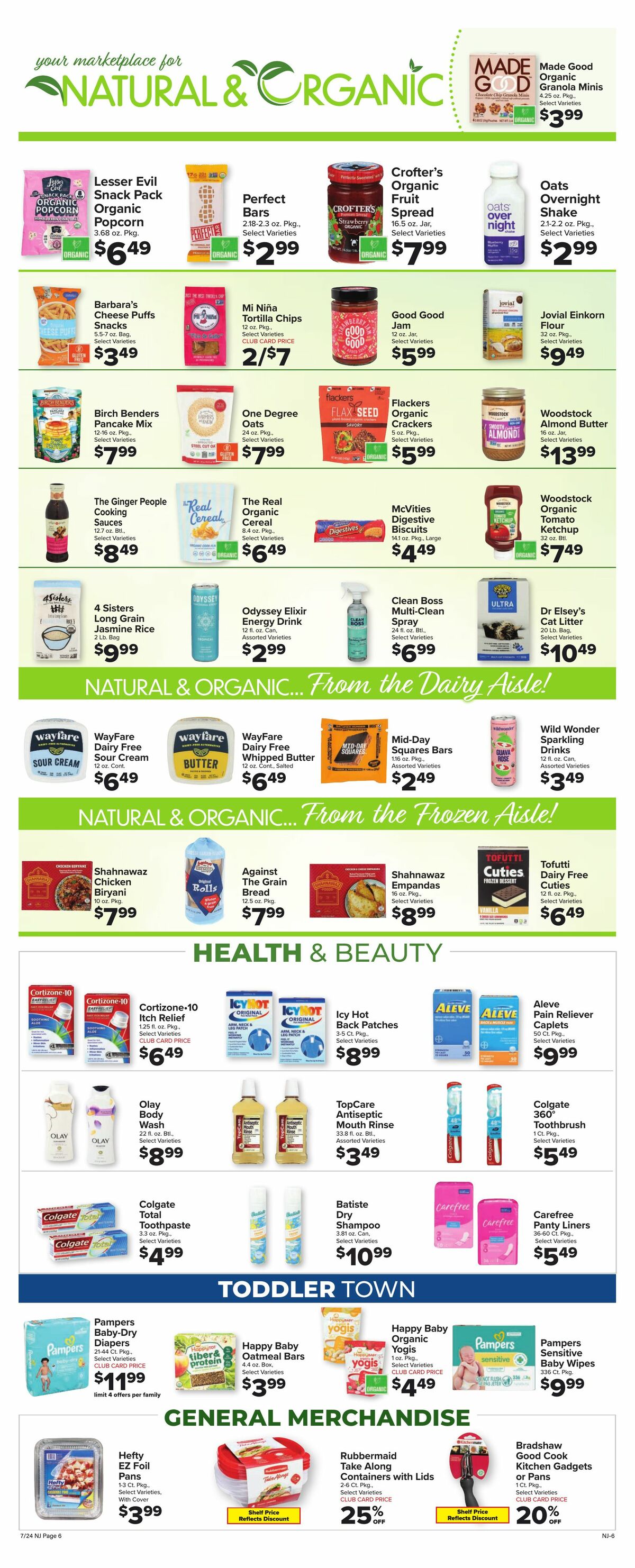 Food Town Weekly Ad from July 24