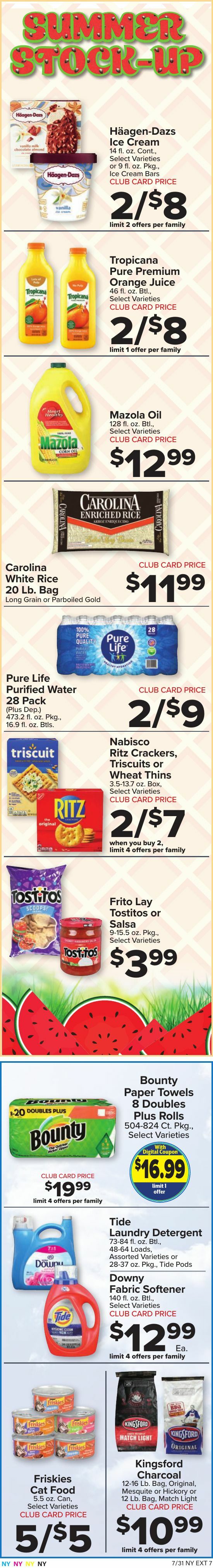 Food Town Weekly Ad from July 31