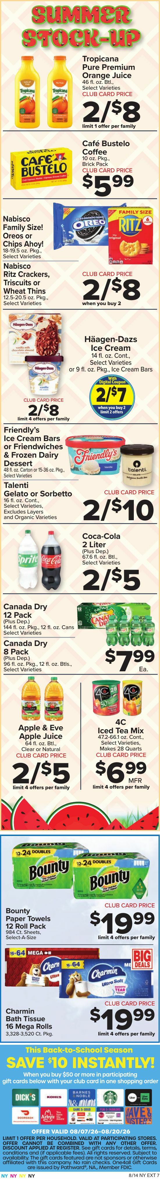 Food Town Weekly Ad from August 14
