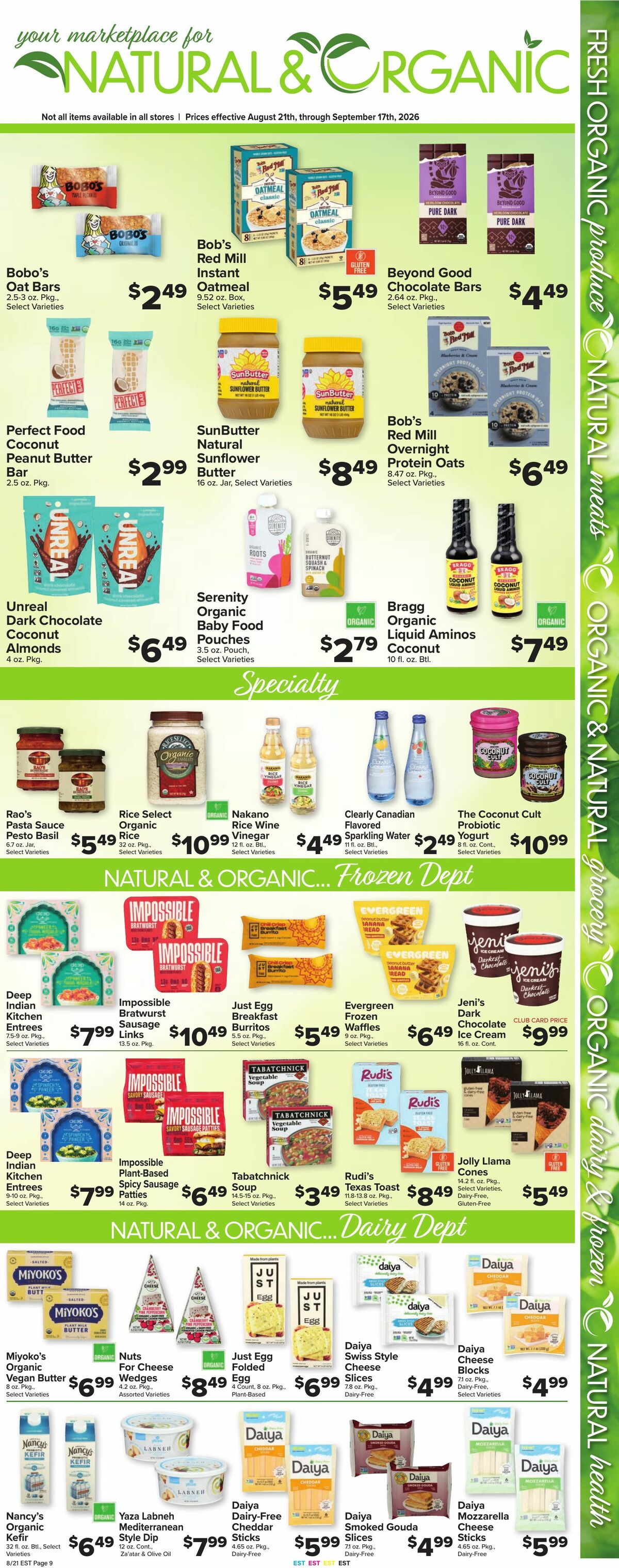 Food Town Weekly Ad from August 21
