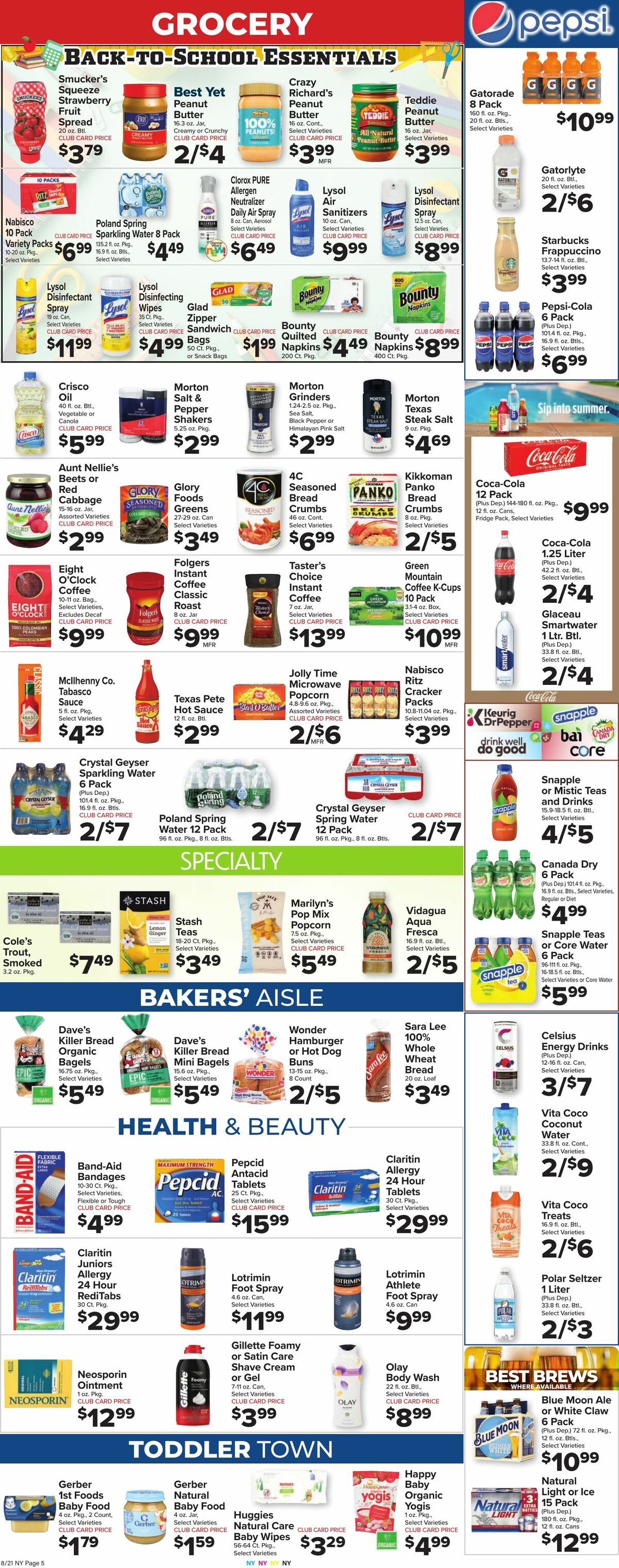 Food Town Weekly Ad from August 21