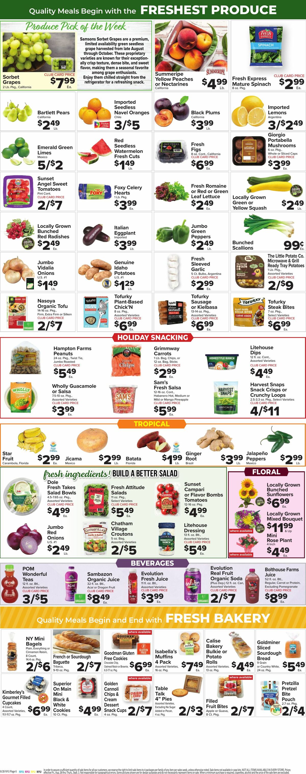 Food Town Weekly Ad from August 28