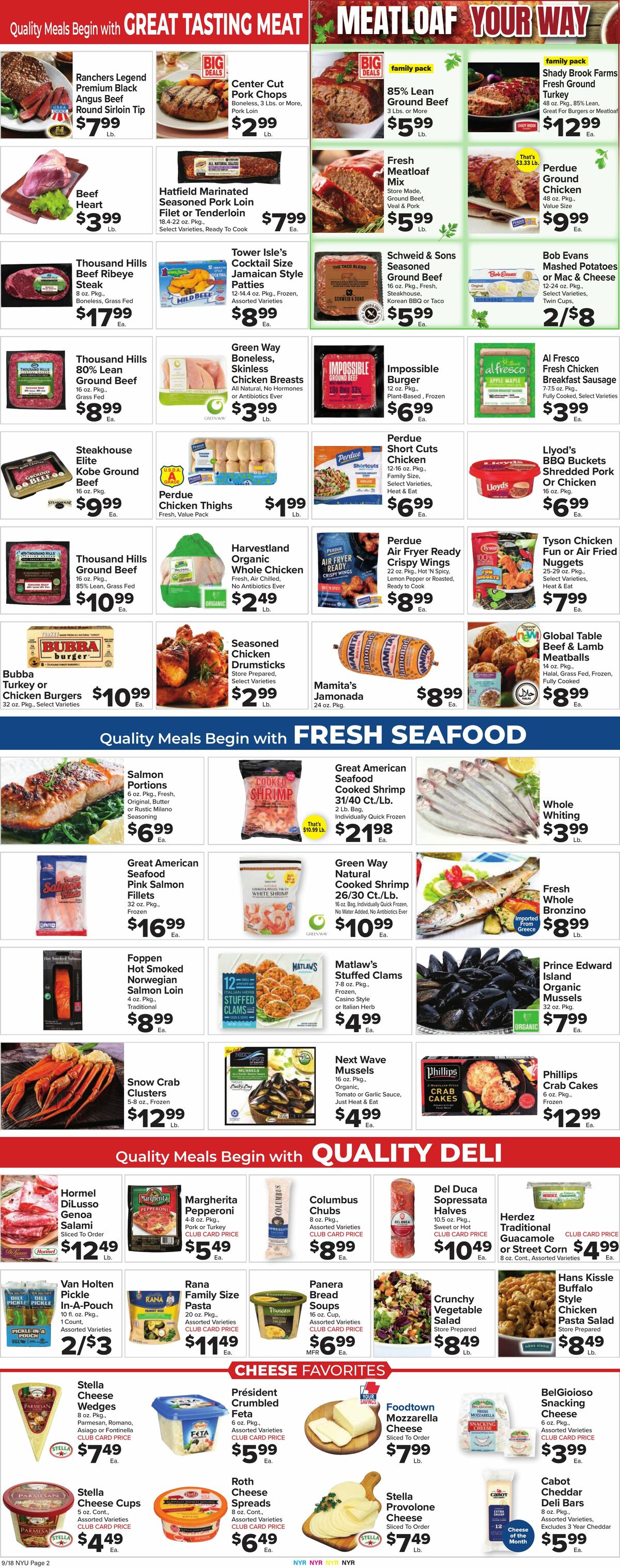 Food Town Weekly Ad from September 18