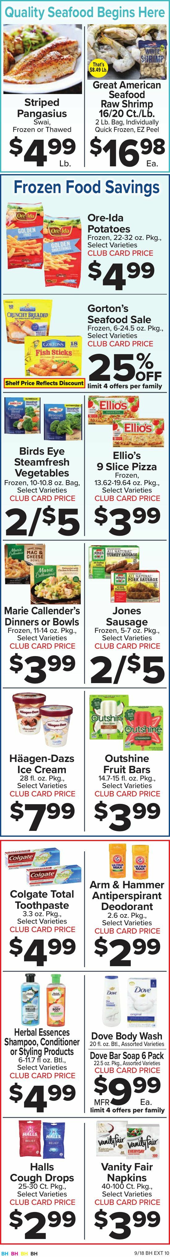 Food Town Weekly Ad from September 18