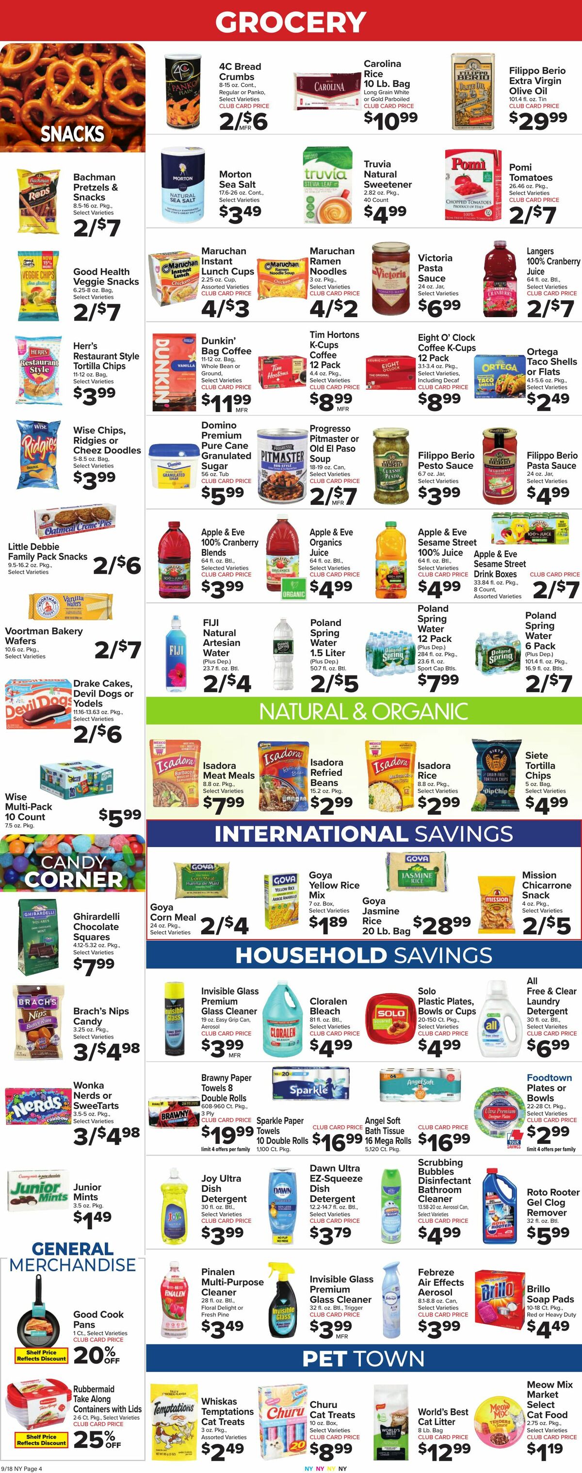 Food Town Weekly Ad from September 18