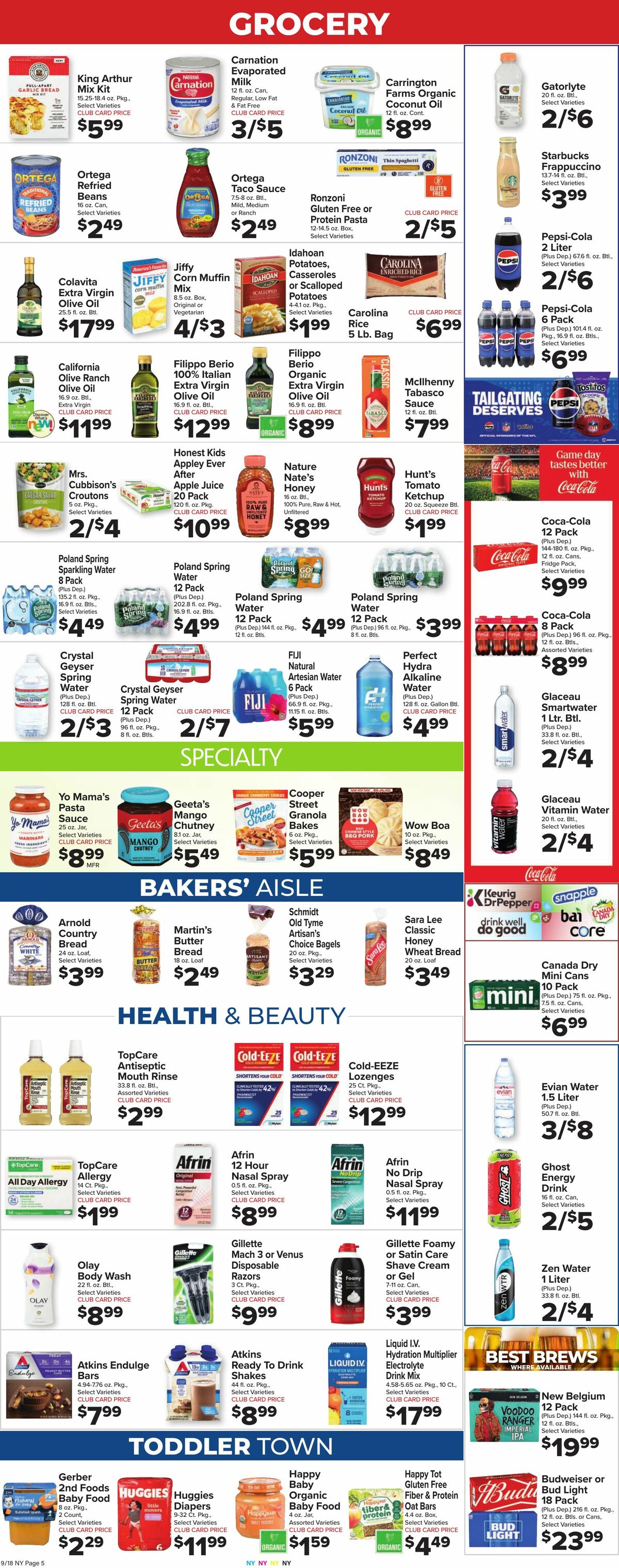 Food Town Weekly Ad from September 18