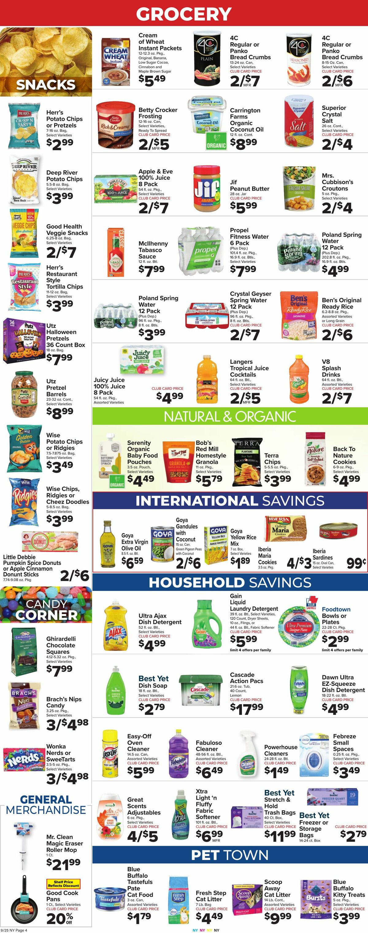 Food Town Weekly Ad from September 25