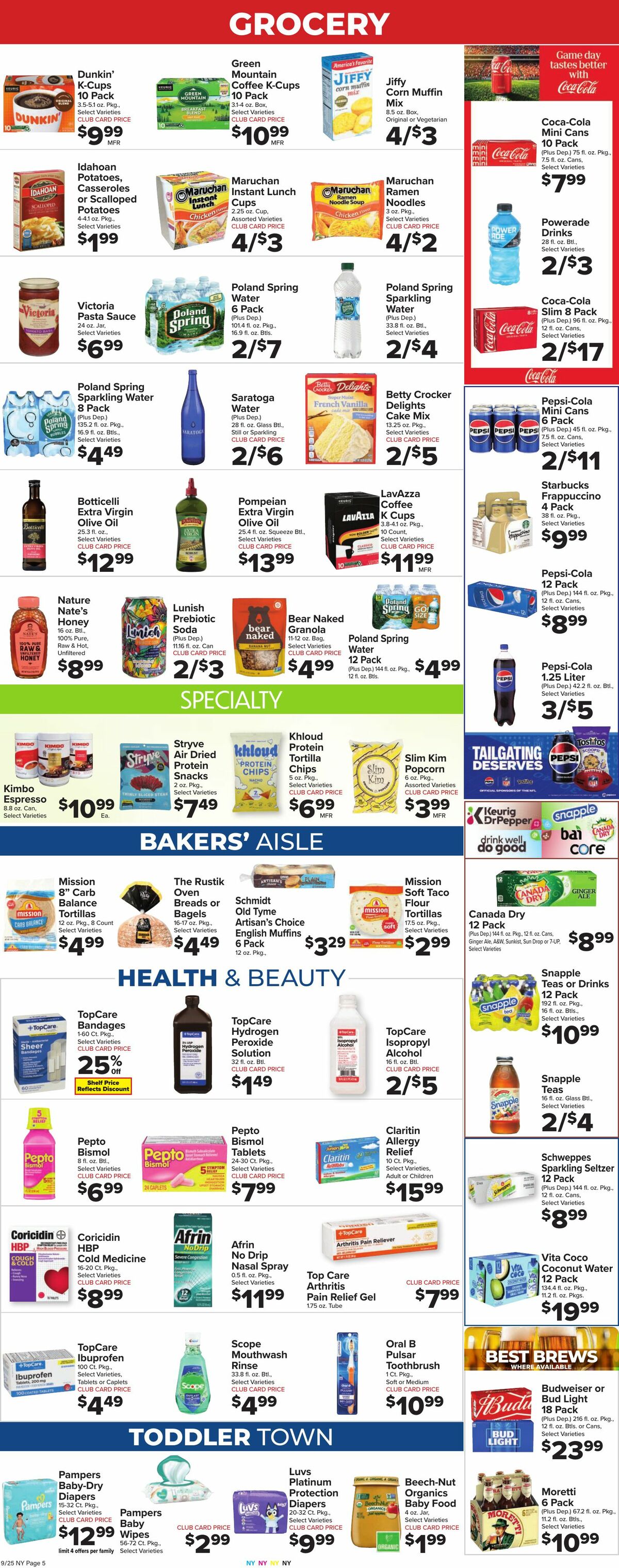Food Town Weekly Ad from September 25