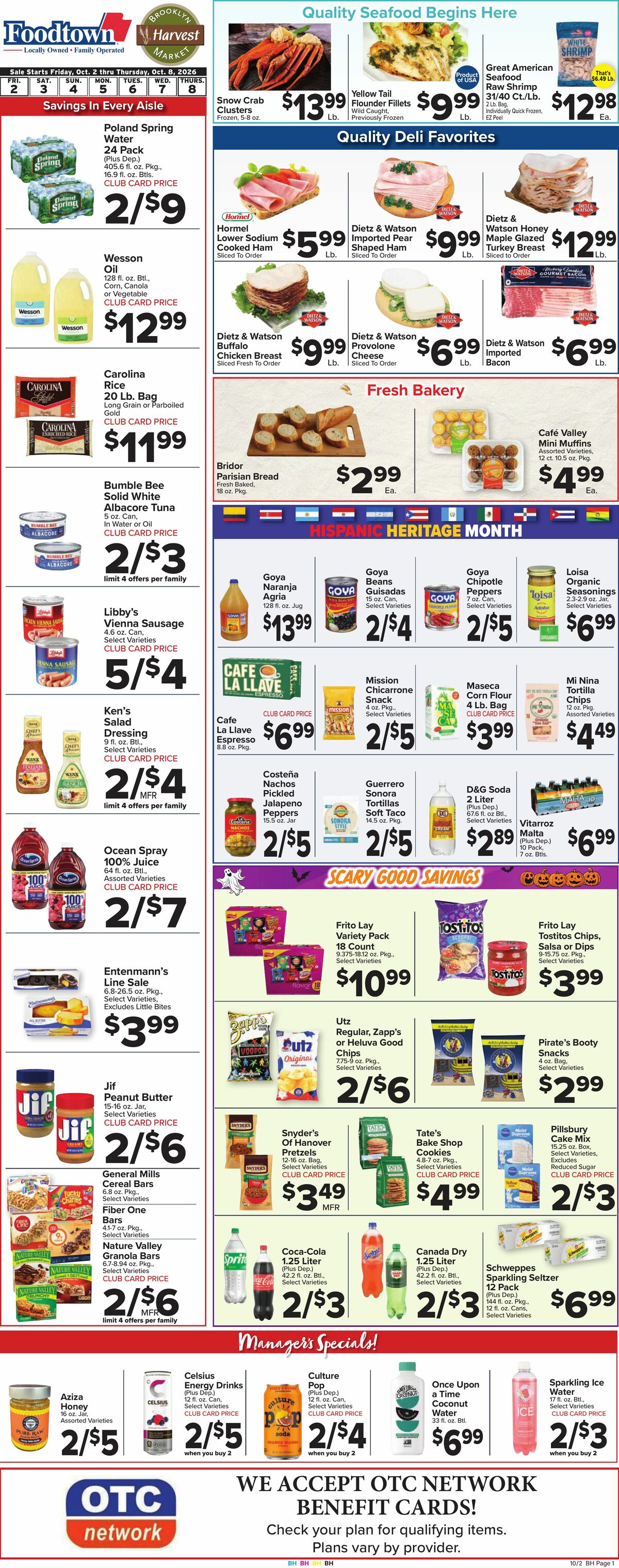 Food Town Weekly Ad from October 2