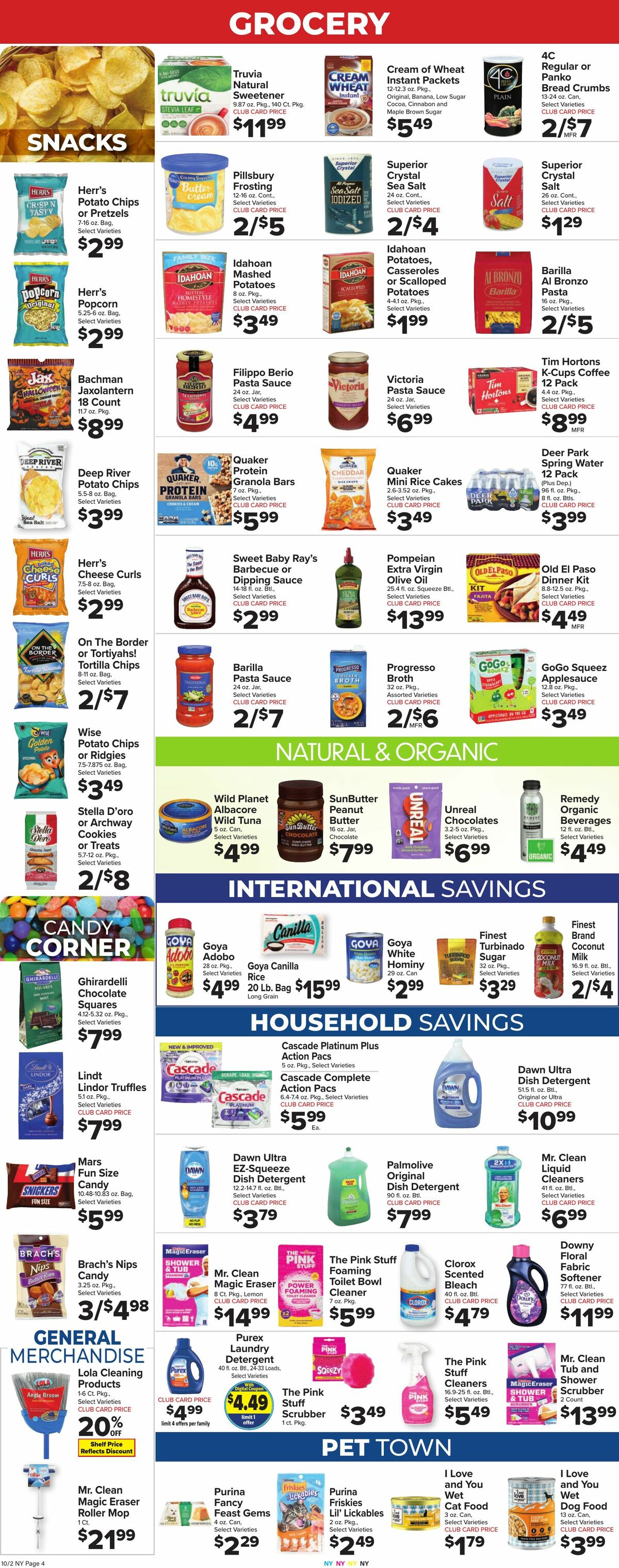 Food Town Weekly Ad from October 2