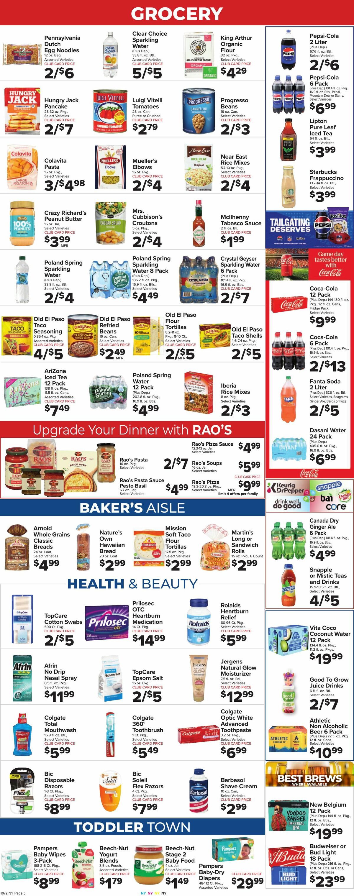 Food Town Weekly Ad from October 2