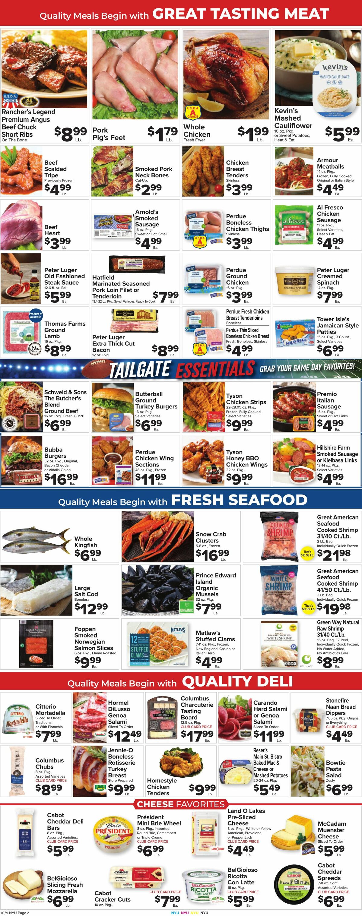 Food Town Weekly Ad from October 9