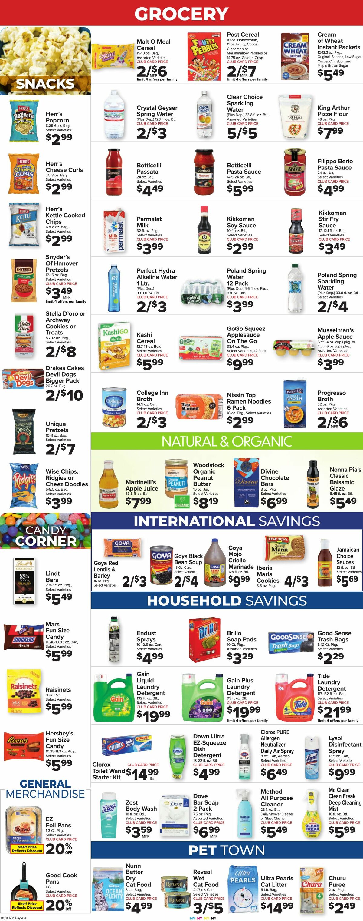 Food Town Weekly Ad from October 9