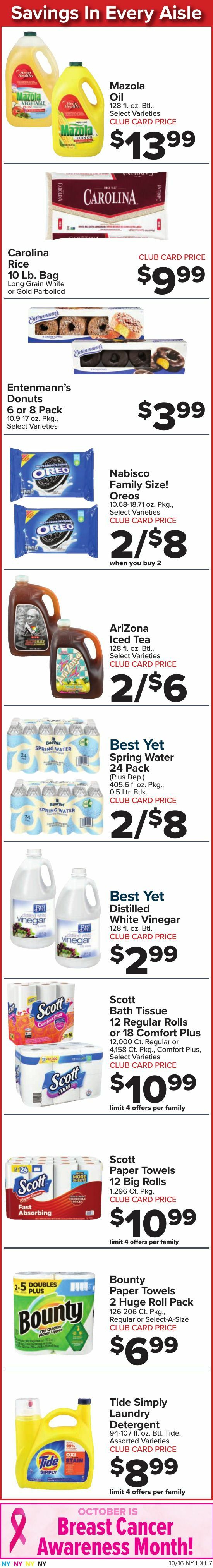 Food Town Weekly Ad from October 16