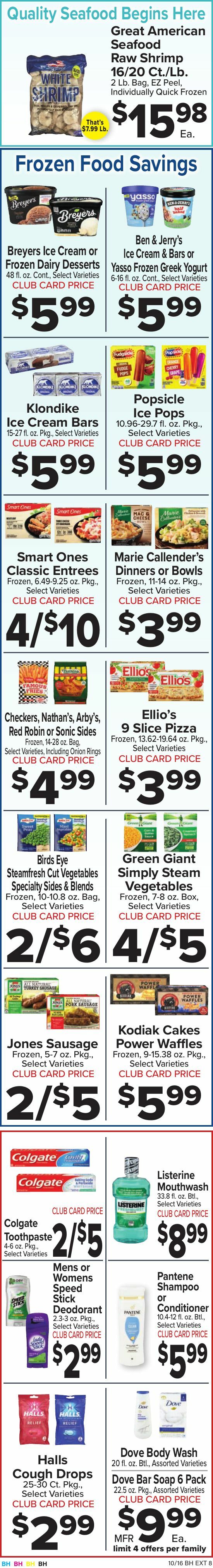 Food Town Weekly Ad from October 16