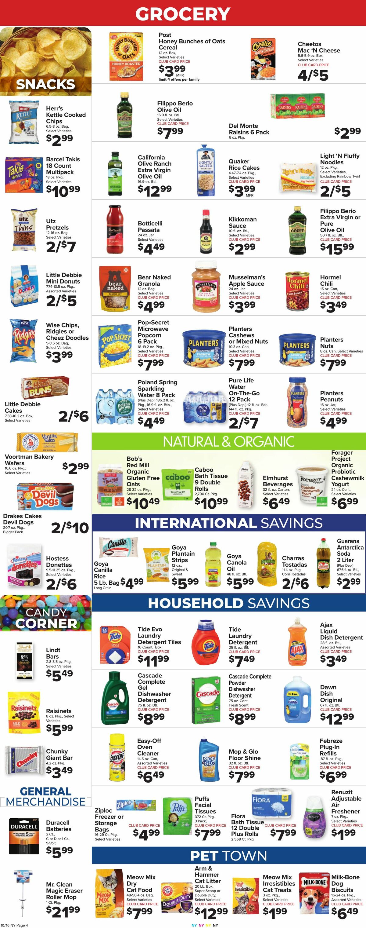 Food Town Weekly Ad from October 16