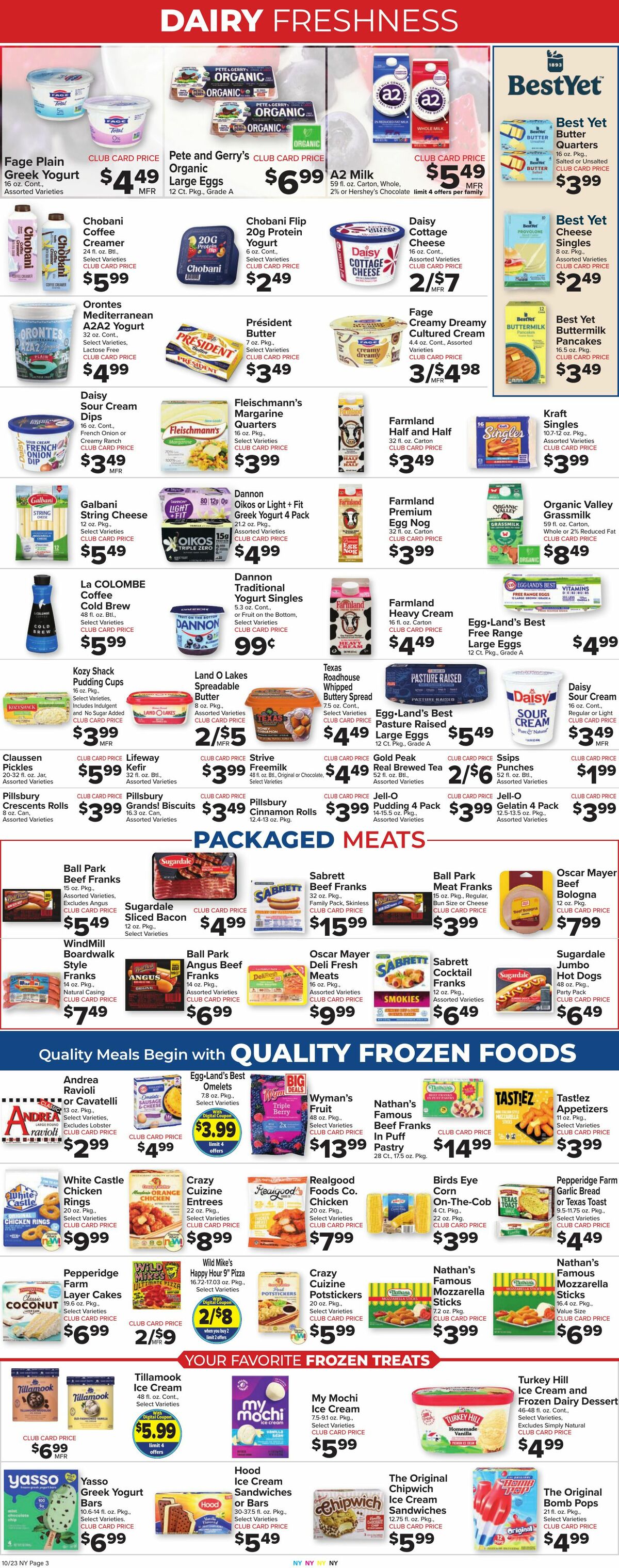 Food Town Weekly Ad from October 23