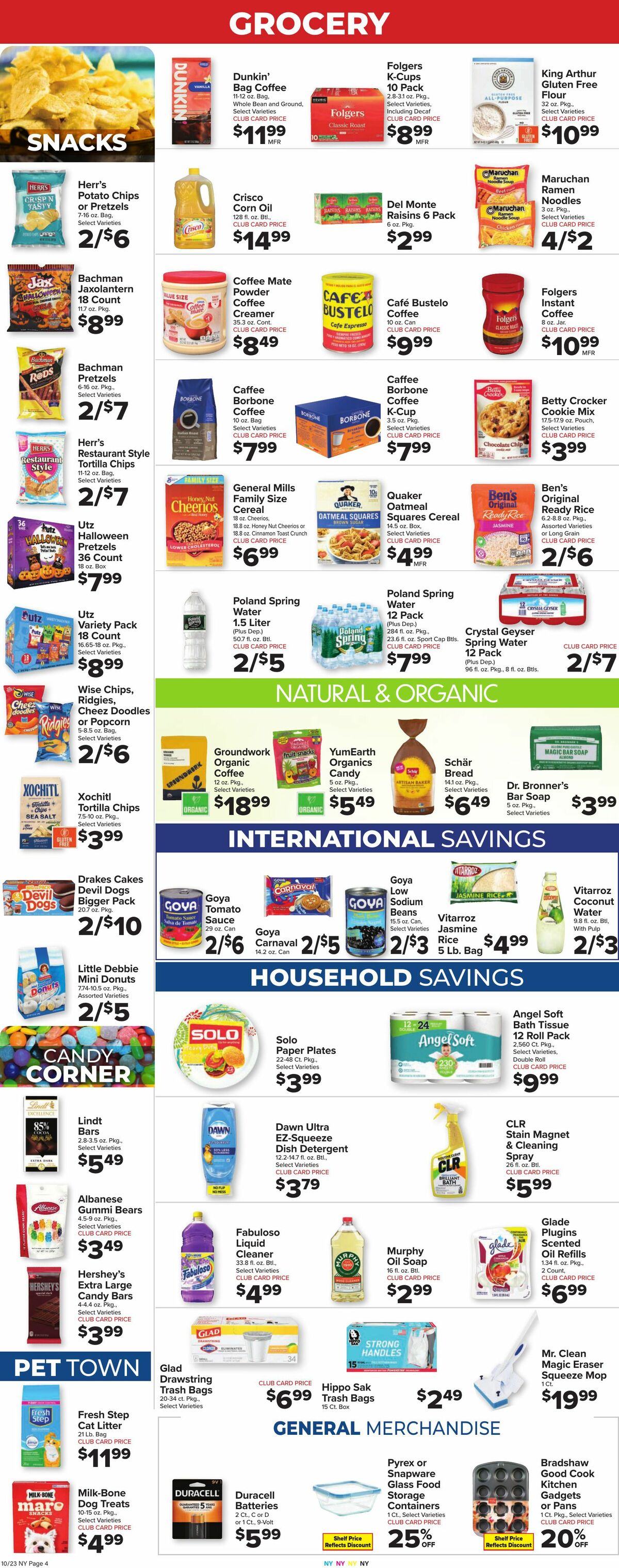 Food Town Weekly Ad from October 23