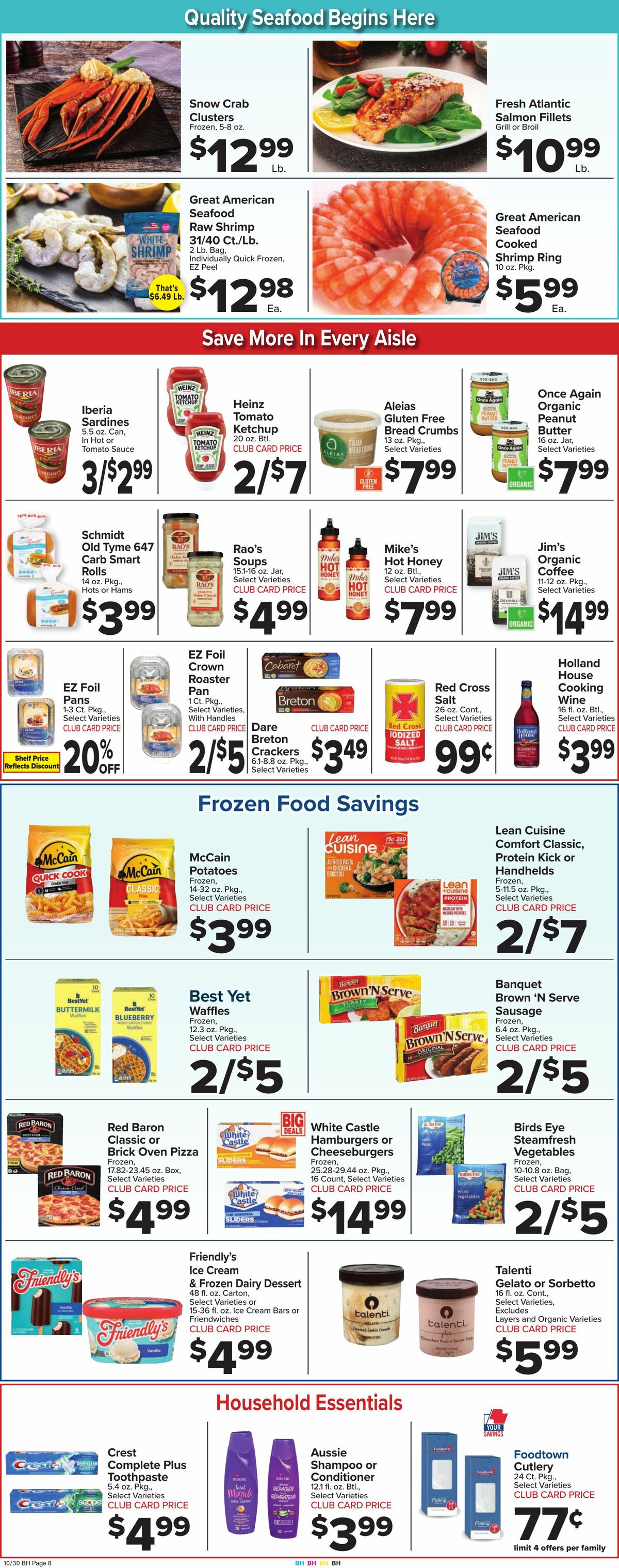 Food Town Weekly Ad from October 30