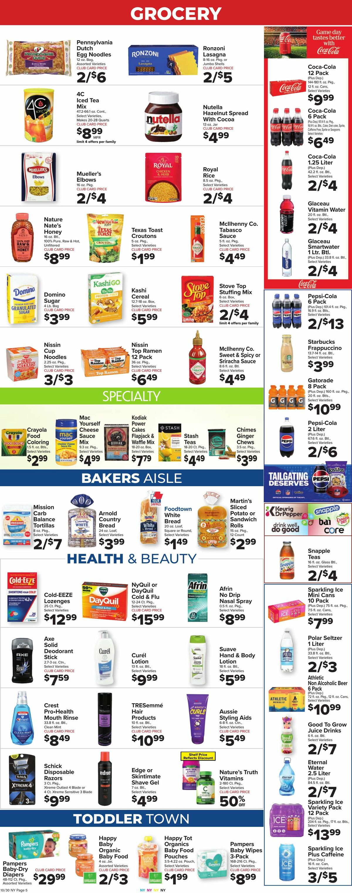 Food Town Weekly Ad from October 30