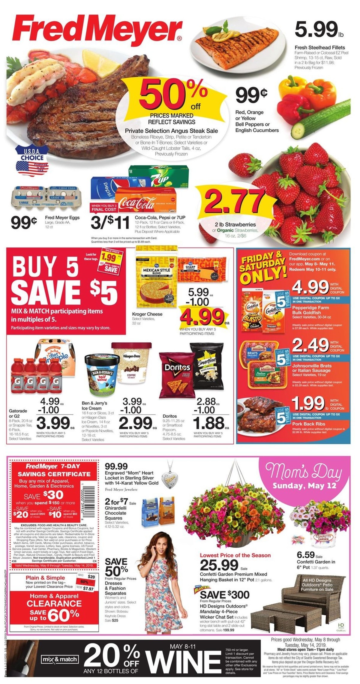 Fred Meyer Weekly Ad from May 8