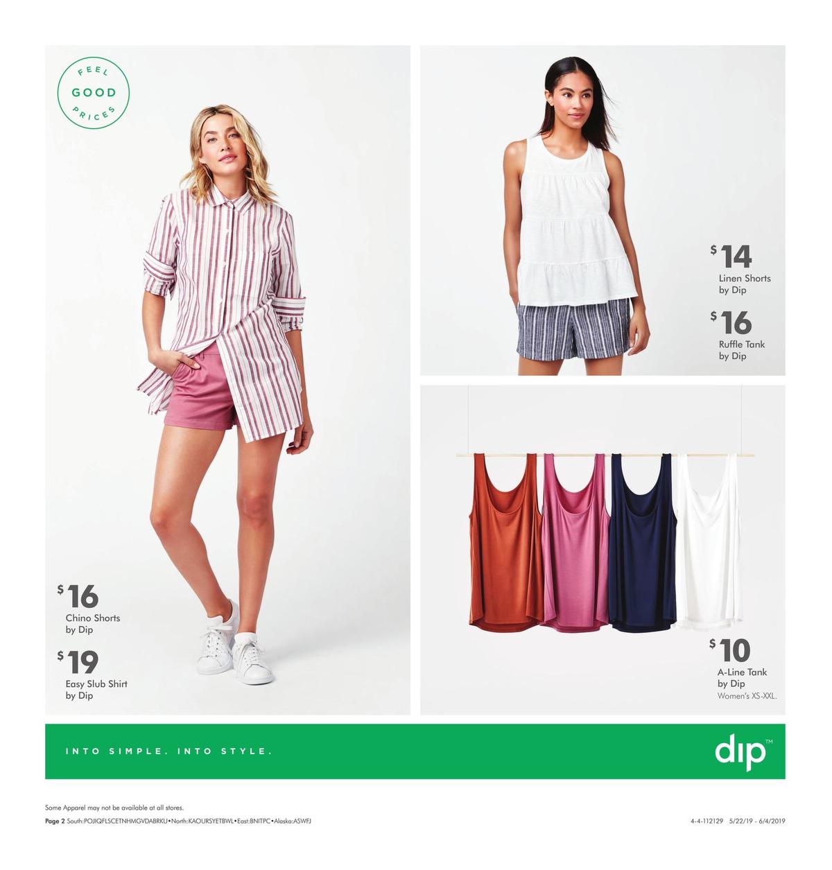 Fred Meyer Dip Apparel Weekly Ad from May 22