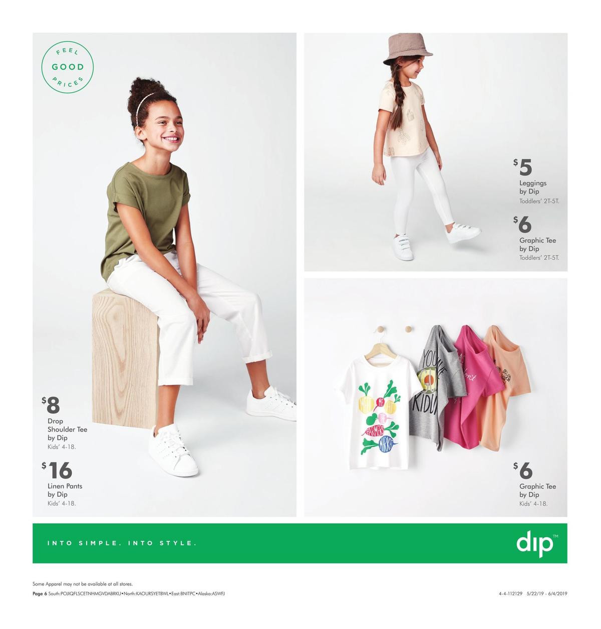 Fred Meyer Dip Apparel Weekly Ad from May 22