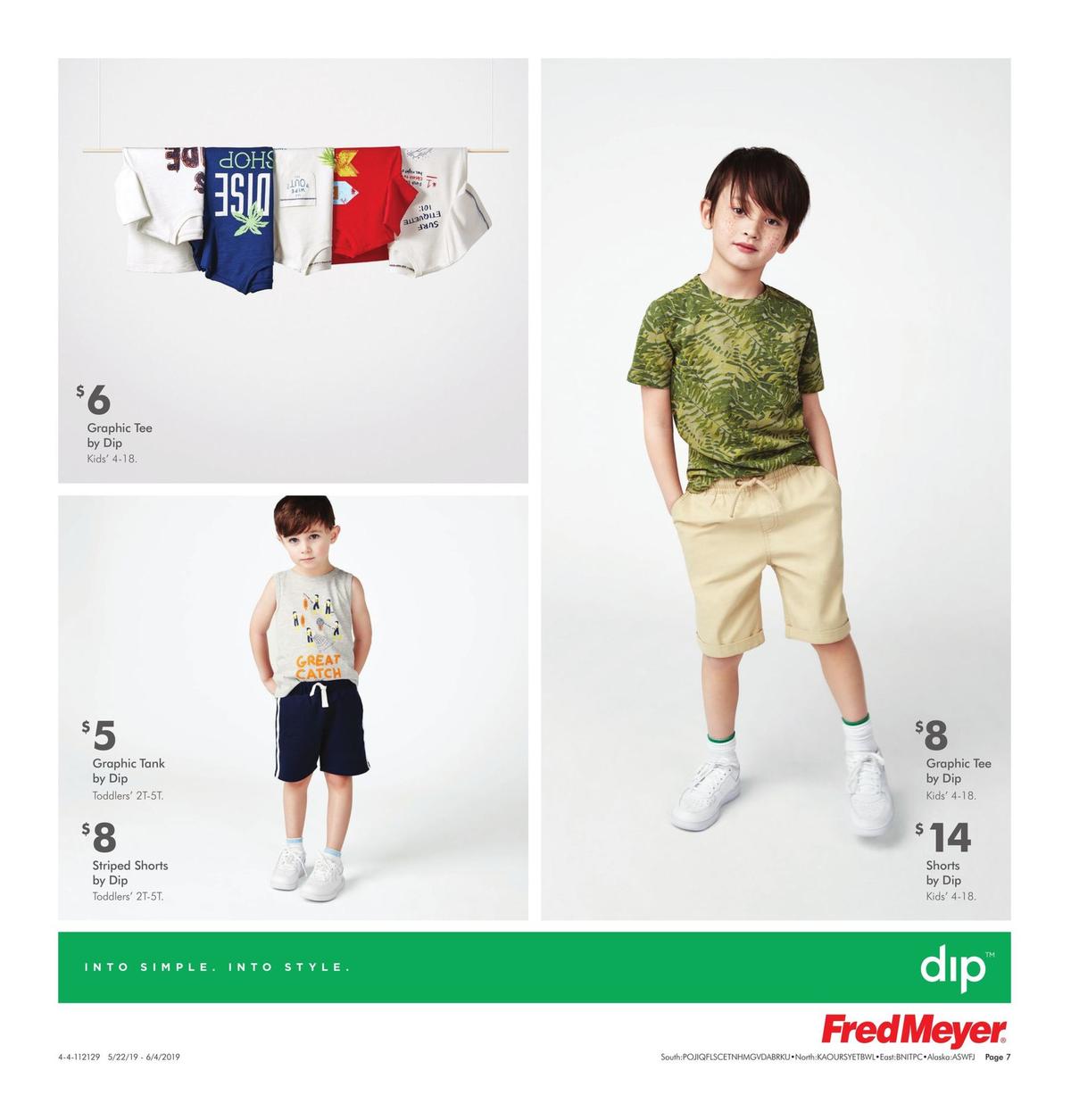 Fred Meyer Dip Apparel Weekly Ad from May 22