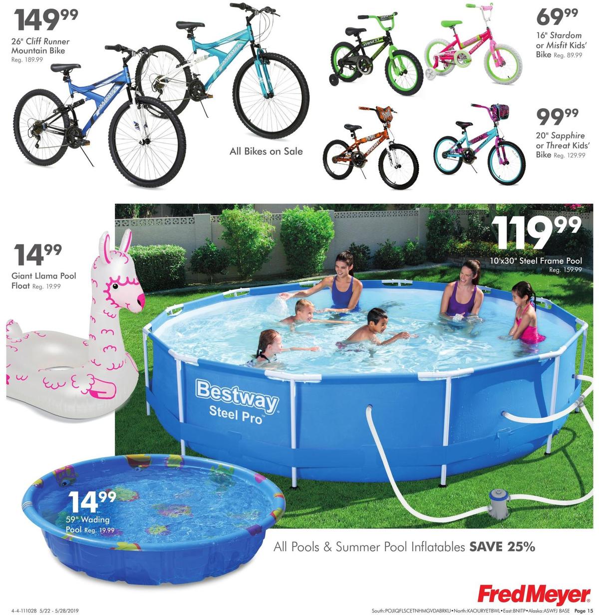 Fred Meyer General Merchandise Weekly Ad from May 22
