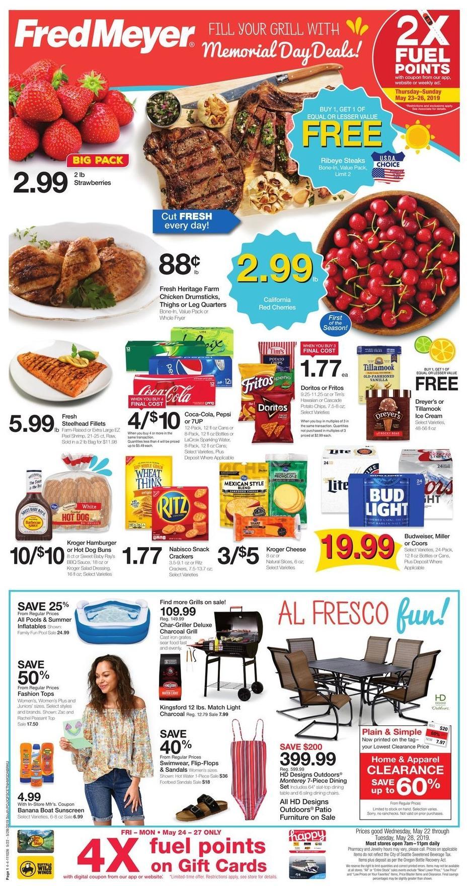 Fred Meyer Weekly Circular Weekly Ad from May 29