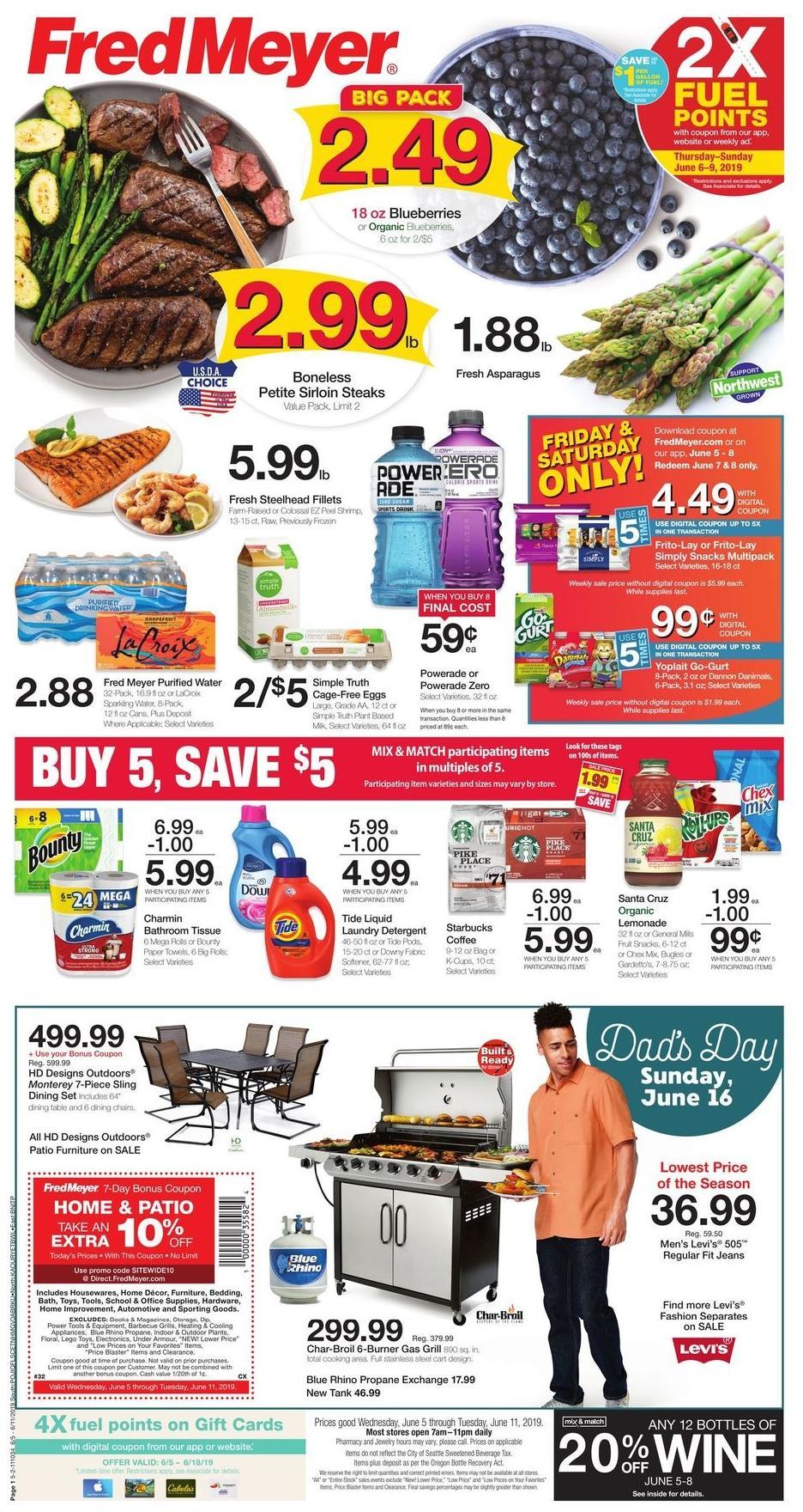 Fred Meyer Weekly Ad from June 5