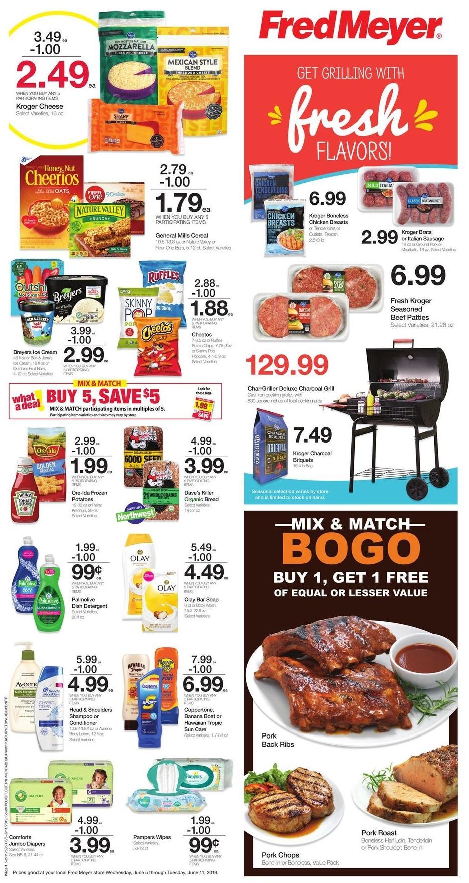 Fred Meyer Weekly Ad from June 5