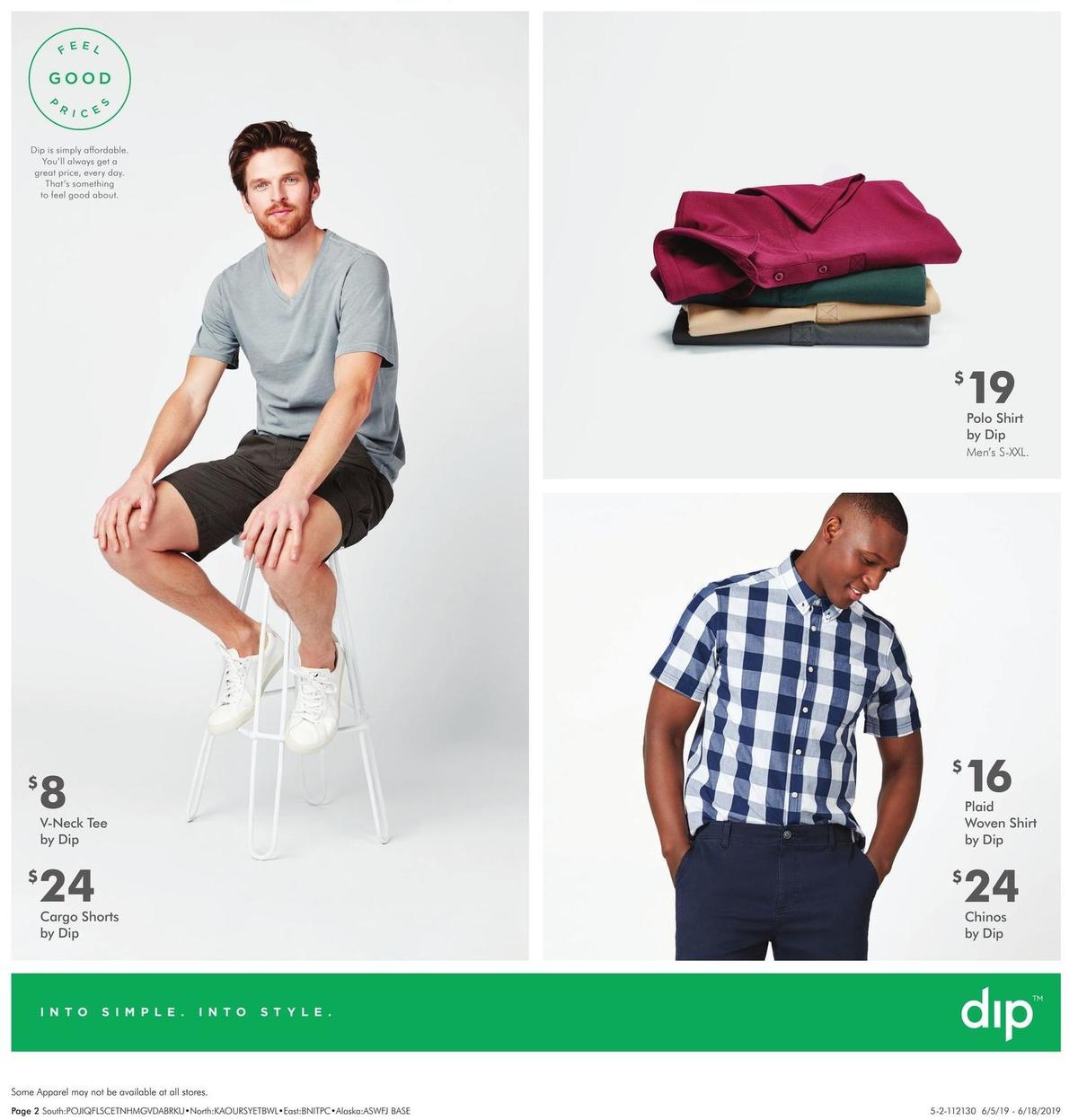 Fred Meyer Dip Apparel Weekly Ad from June 5
