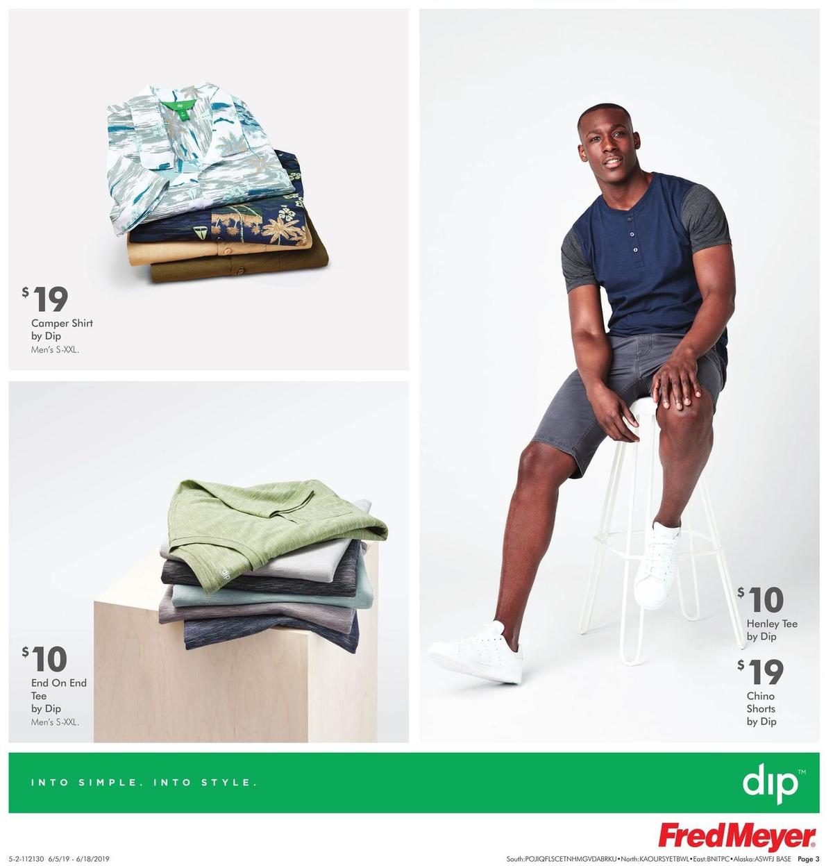 Fred Meyer Dip Apparel Weekly Ad from June 5