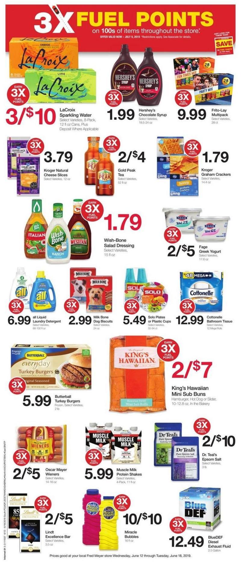 Fred Meyer Weekly Ad from June 12